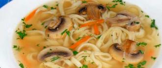 Грибной суп рецепт из замороженных грибов